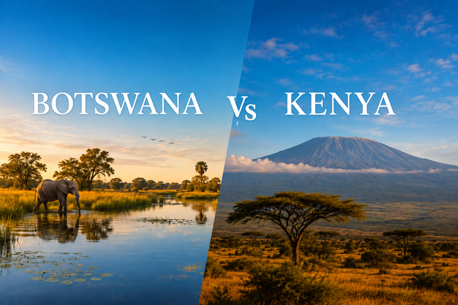 Botswana vs Kenya: Which African Safari Is Right for You?